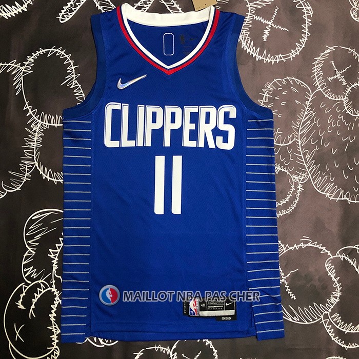 Maillot Los Angeles Clippers John Wall NO 11 Icon 2020-21 Bleu
